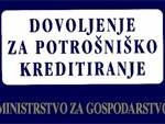 Dovoljenje za potrošniško kreditiranje